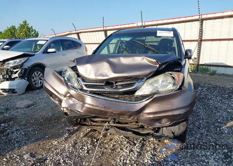 2010 Honda Cr-V Ex-L z USA, uszkodzony, nr VIN 5J6RE3H73AL051076
